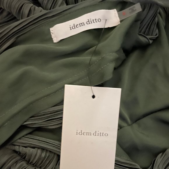 NWT idem ditto Green Dress - Size Small - Picture 3 of 5
